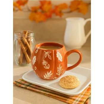 Sinsay - Hrnek s podzimním potiskem - oranžová - 221GI-23X - 221GI-23X-ONE