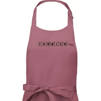 Kuchyňská zástěra Tabulka fotbalista - Dámská zástěra na vaření - Univerzální velikost ( Starorůžová )