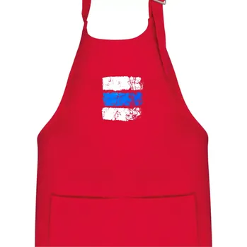 Kuchyňská zástěra Turistická značka - modrá - Dětská zástěra na vaření - Univerzální velikost ( Červená )