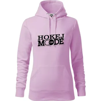 Dámská mikina Hokej mode - Mikina dámská Cape s kapucí - XS ( Orchid )
