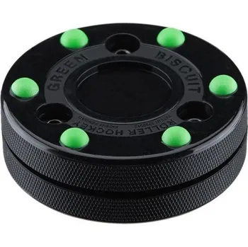 Míček na pozemní hokej Green Biscuit Puk Green Biscuit Roller Hockey 460514