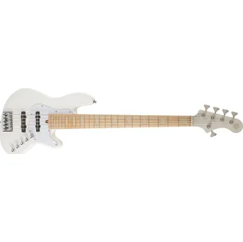 Baskytara Cort Elrik NJS 5 WHT + prodloužená záruka 3 roky