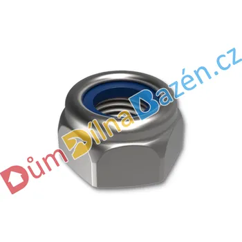 Matice Hašpl Matice 6-ti hranná pojistná DIN 985 Průměr: 5 mm