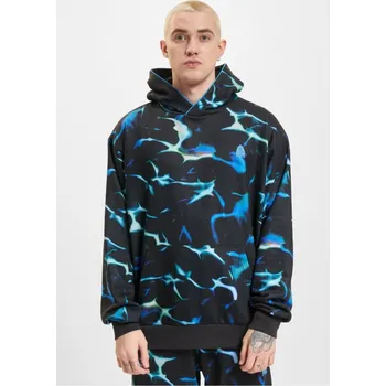 Pánská mikina Just Rhyse Reflections Hoodie - black/ coloured 3XL