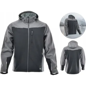 Pánská softshellová bunda Pánská softshellová BUNDA větruodolná PRACOVNÍ nepromokavá PROFESIONÁLNÍ BOZP L