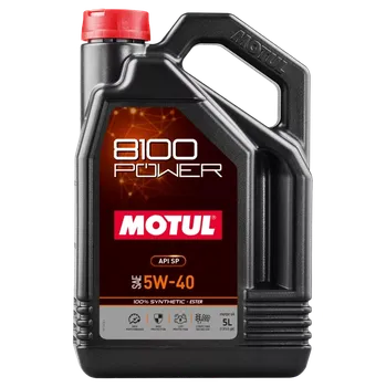 Motorový olej MOTUL 8100 Power 5W40 5L