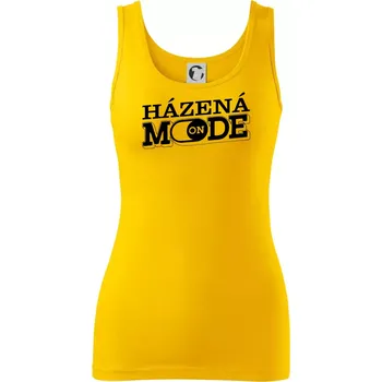 Dámské tričko Házená mode - Dámské tílko - 2XL ( Žlutá )