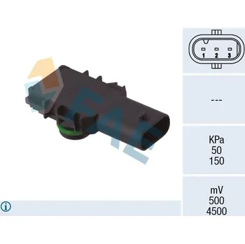 Čidlo automobilu Senzor tlaku sacího potrubí FAE 15196