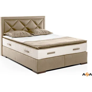 Postel Luxusní postel 200x200 boxspring Relax - výběr barev