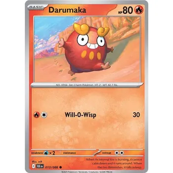 Sběratelská karetní hra Darumaka 013/086 - Black Bolt Typ karty: Reverse Holo