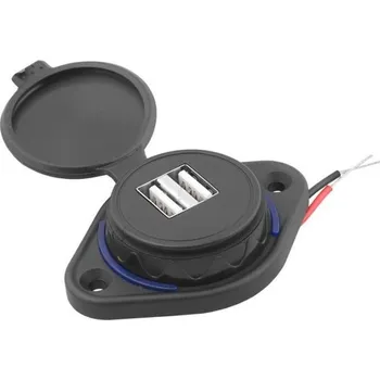 Měnič napětí Měnič napětí 12/24V 2x USB 3.0 zásuvka 5V / 3,1A (Adaptér 12/24V -> 2x USB 3.0 5V / 3,1A)