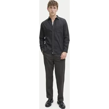 Pánská košile Jack & Jones Košile Classic Melange 12278416 Šedá Regular Fit S