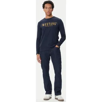 Mustang Jeansy Tramper 1016838 Tmavomodrá Straight Fit 33_30