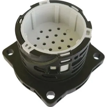 Elektrická zásuvka ITT Cannon Kulatý konektor, Montáž na panel, počet kontaktů: 19, Zásuvka, pohlaví kontaktu: samice, IP67, IP69K