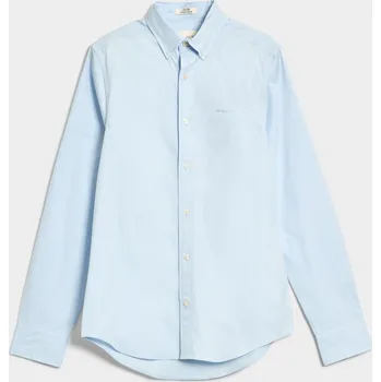 Pánská košile KOŠILE GANT SLIM PINPOINT OXFORD SHIRT LIGHT BLUE