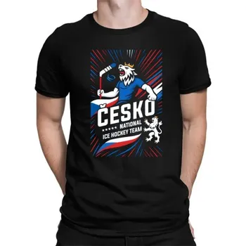Žertovný předmět Česko - national ice hockey team - pánské tričko s potiskem- Tričkový.cz