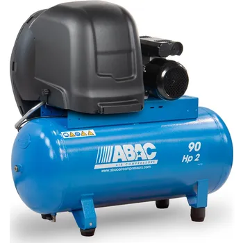 Kompresor ABAC Kompresor Silent Line A29B-1,5-90FMS příkon 1,5 kW, sací výkon 255 l/min, tlak 10 bar, vzdušník 90 l, napětí 230/50 V/Hz
