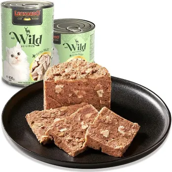 Krmivo pro kočku LEONARDO Cat Zvěřina + extra Filet 400g