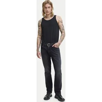 Pánská móda Jack & Jones Jeansy Clark Original 12278247 Černá Regular Fit 29_32