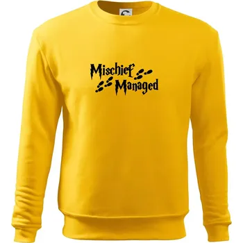 Pánská mikina Harry - Mischief Managed - Mikina Essential pánská - XL ( Žlutá )