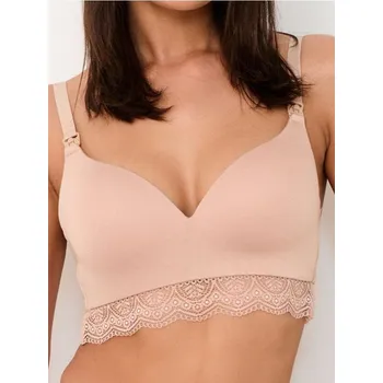 Těhotenské spodní prádlo Sinsay - Kojicí podprsenka - béžová - 190FX-08X - 190FX-08X-75B