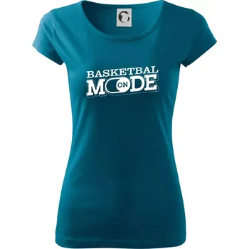 Basketbal mode - Dámské triko Pure - S ( Petrolejová )
