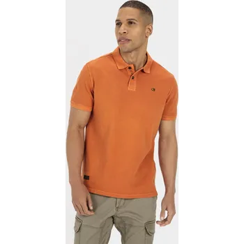 Pánská móda POLOKOŠILE CAMEL ACTIVE POLO 1/2 ARM ORANGE2