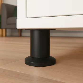 Nábytkové kování Interex Nábytková noha SANTIAGO / Černá 80 mm