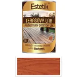 ESTETIK Terasový lak - pigmentovaný syntetický lak 2.5 l Teak - Venkovní barva na dřevo