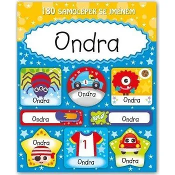 samolepka ARGUS Veselé nálepky samolepky se jménem Ondra 11140089