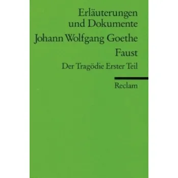 Johann Wolfgang Goethe 'Faust', Der Tragödie Erster Teil (Johann W. von Goethe)(Brožovaná)