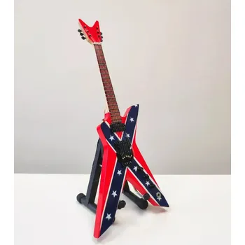 Elektrická kytara Miniatura kytary Music Legends PPT-MK058 Dimebag Darrel Pantera Dean Rebel Razorback