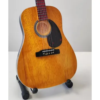 Elektrická kytara Miniatura kytary Music Legends PPT-MK185 Eric Clapton Martin 000-28EC Natural