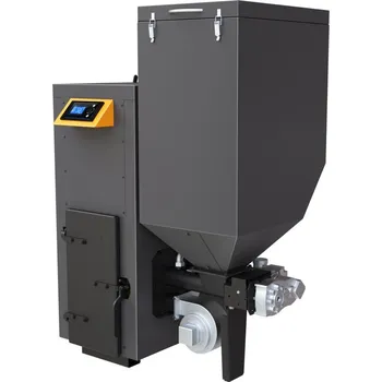 Kotel Kotel automatický na uhlí Benekov B16 Economix se zásobníkem 180 l vpravo, výkon 15 kW