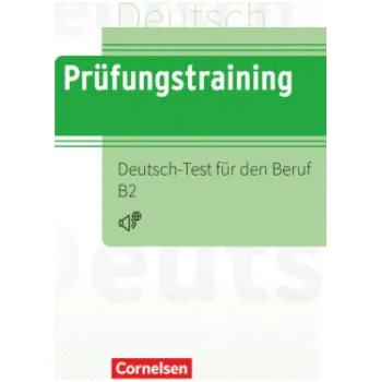 Prüfungstraining DaF B2 - Deutsch-Test für den Beruf B2 - Übungsbuch mit Lösungen und Audios als Download (Dieter Maenner)(Brožovaná)