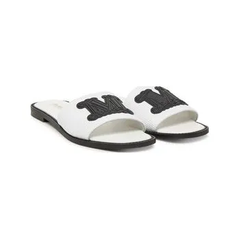 Dámské pantofle Nazouváky Max Mara Beachwear 2516521019600 Bílá 39