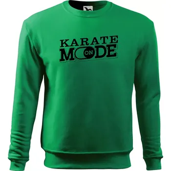 Chlapecké tričko Karate mode - Mikina Essential dětská - 158 cm/12 let ( Středně zelená )