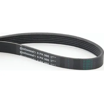 ozubený klínový řemen CONTINENTAL CTAM 6PK986