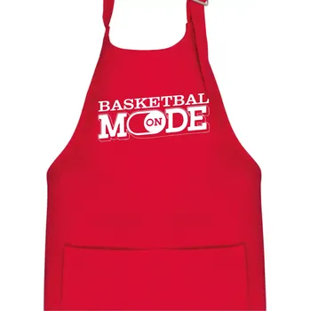 Kuchyňská zástěra Basketbal mode - Dětská zástěra na vaření - Univerzální velikost ( Červená )