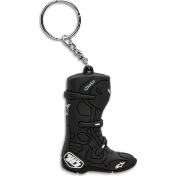klíčenka NEW TECH 10 BOOT, ALPINESTARS (černá)