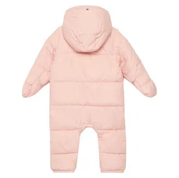 Kojenecká kombinéza Tommy Hilfiger Zimní kombinéza KN0KN01908 Růžová Regular Fit 86