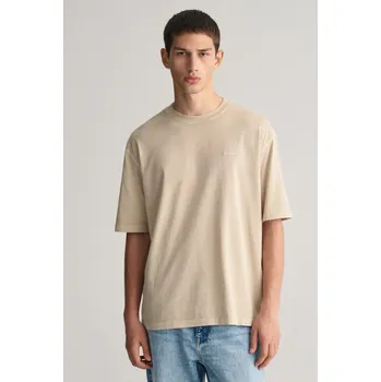 TRIČKO GANT SUNFADED SS T-SHIRT SILKY BEIGE