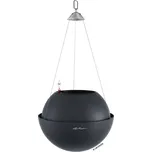 Samozavlažovací závěsný květináč Bola Color 32 cm, antracitová