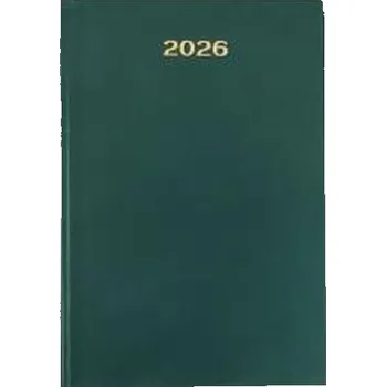 Diář Terminarz 2026 Dzienny B6 Divas zielony