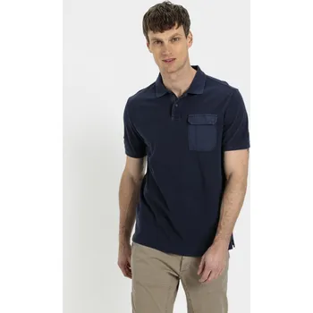 Pánská košile POLOKOŠILE CAMEL ACTIVE POLO 1/2 ARM BLUE