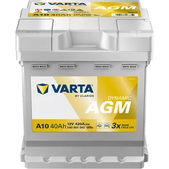 Autobaterie startovací baterie VARTA 540901042K262