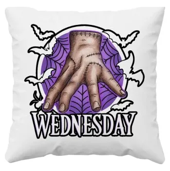 Žertovný předmět Wednesday - polštář s potiskem- Tričkový.cz