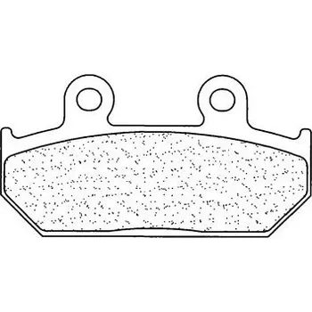 Brzdová destička Brzdové destičky CL BRAKES 3066 MSC