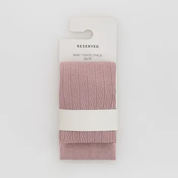 Reserved - Bavlněné punčochové kalhoty - pudrově růžová - 679GJ-39X - 679GJ-39X-U56