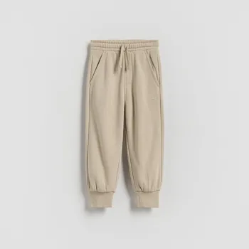 Chlapecké kalhoty Reserved - Bavlněné jogger kalhoty - tělová - 180FI-02X - 180FI-02X-98